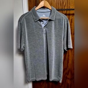 Tommy Bahama Charcoal Polo Shirt for Men